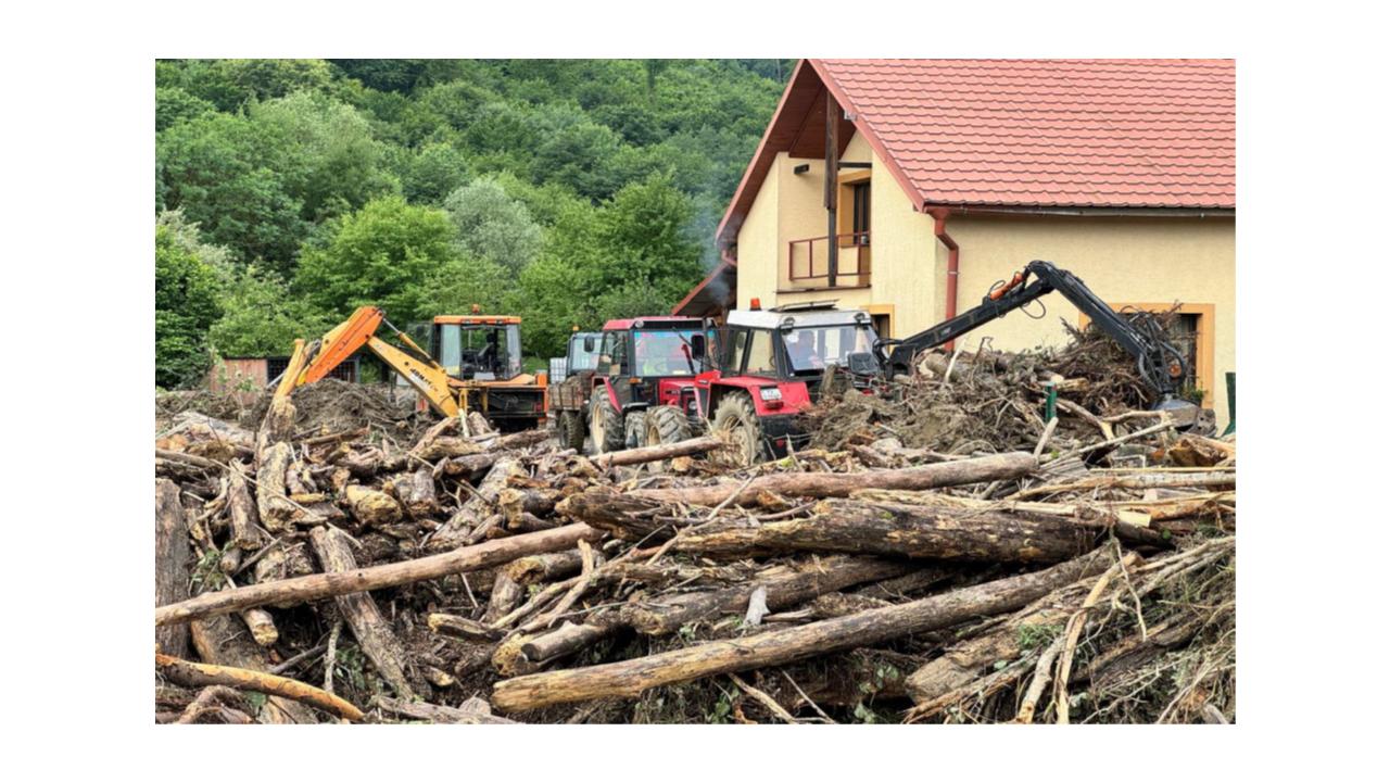 Rodina Franduličová - pomoc po záplavách